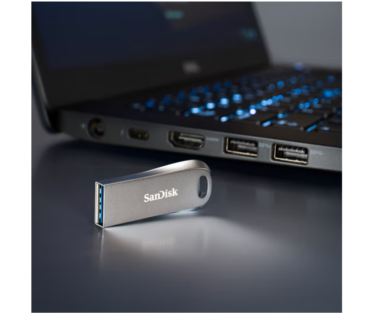 闪迪（SanDisk）32GB USB3.1 U盘CZ74酷奂银色 读速150MB/s 金属外壳 内含安全加密软件